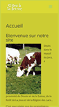 Mobile Screenshot of gite-ferme-jura.fr